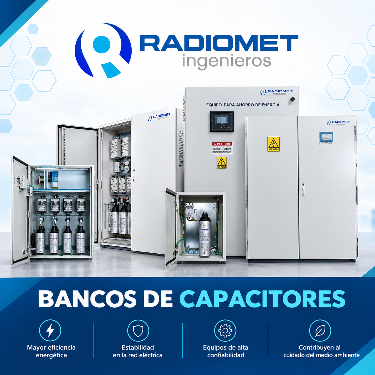 Banco de Capacitores Fijo 10kVAR de 220v - Image 3